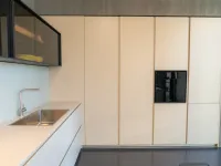 Cucina con penisola in laccata opaco altri colori Twenty a prezzo scontato