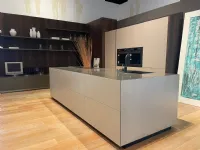 Cucina con isola in legno a prezzo ribassato 45%