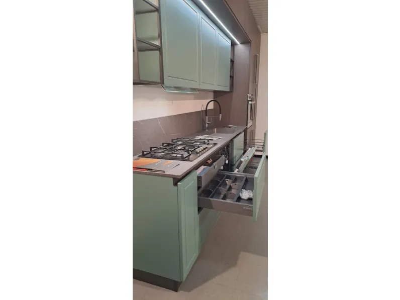 Cucina lineare Moretti compact Myriad SCONTATA 38%