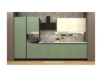 Cucina altri colori moderna lineare Dora Net cucine in Offerta Outlet