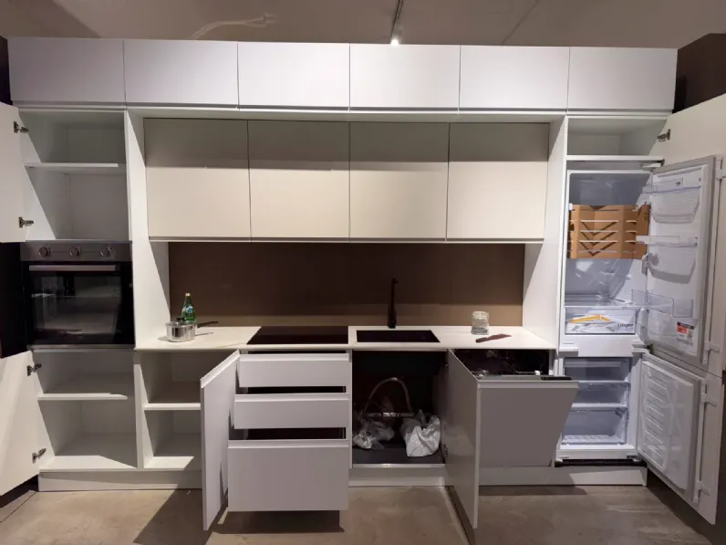 Cucina a prezzo ribassato lineare moderna Newkelly Mobilturi