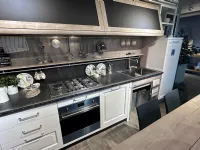 Cucina No ve industriale bianca Marchi cucine lineare scontata 51%