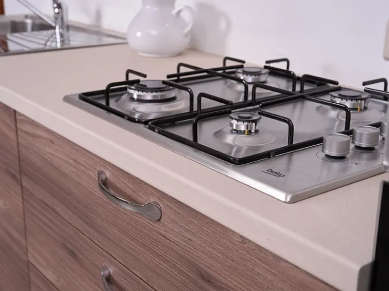 Cucina moderna lineare Noemi Lube cucine a prezzo scontato