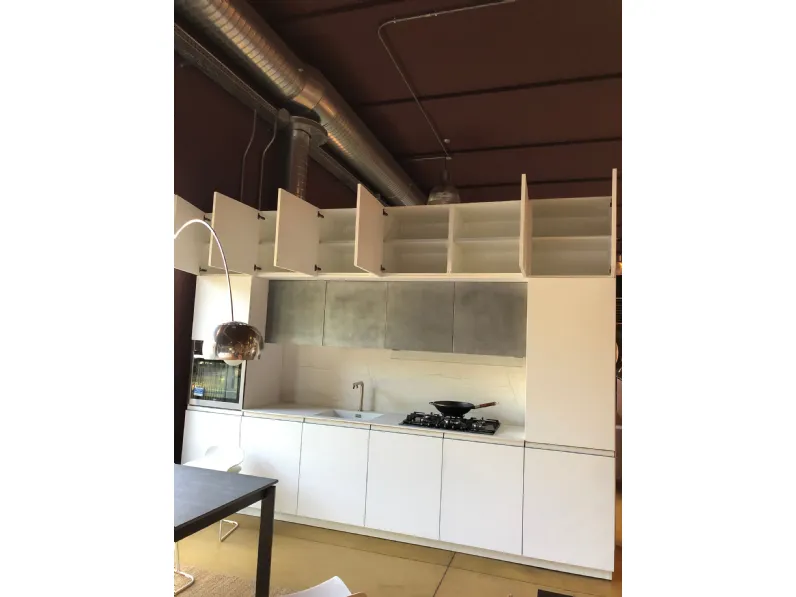 Cucina a prezzo scontato lineare design Smart Nova cucina