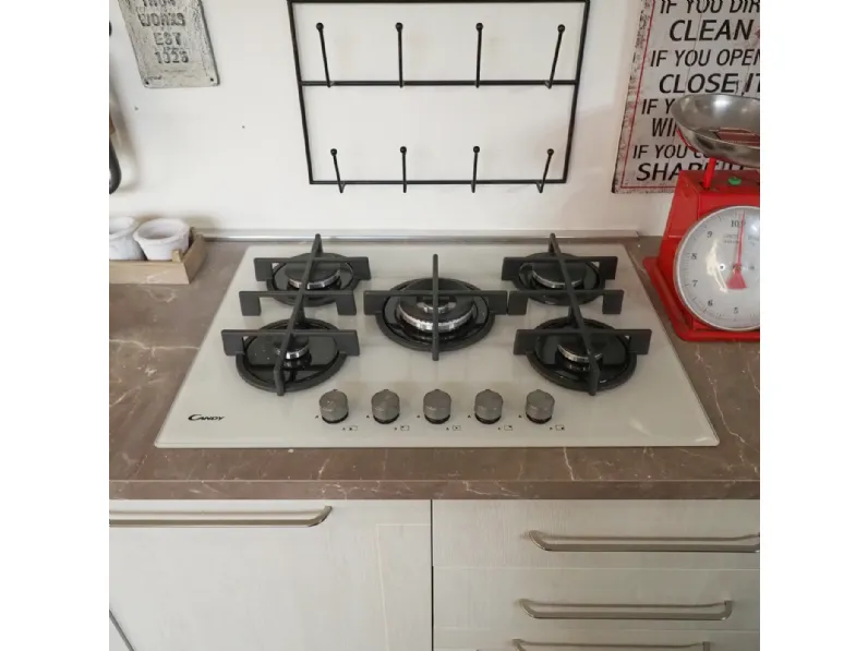 Cucina provenzale lineare Cucina shabby white  Nuovi mondi collection a prezzo ribassato