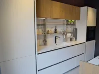 Cucina a prezzo ribassato con isola moderna Oltre Lube cucine