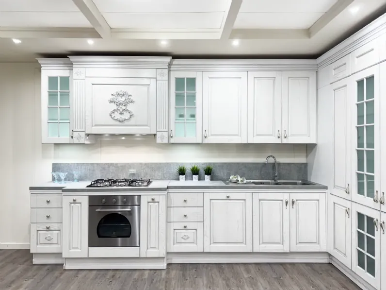 Cucina Opera ad angolo Colombini casa con uno sconto imperdibile