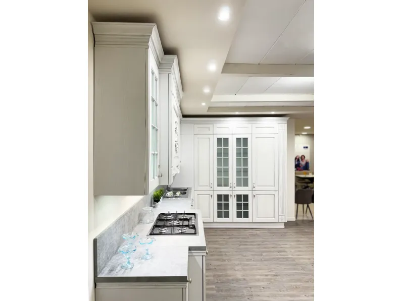 Cucina Opera ad angolo Colombini casa con uno sconto imperdibile