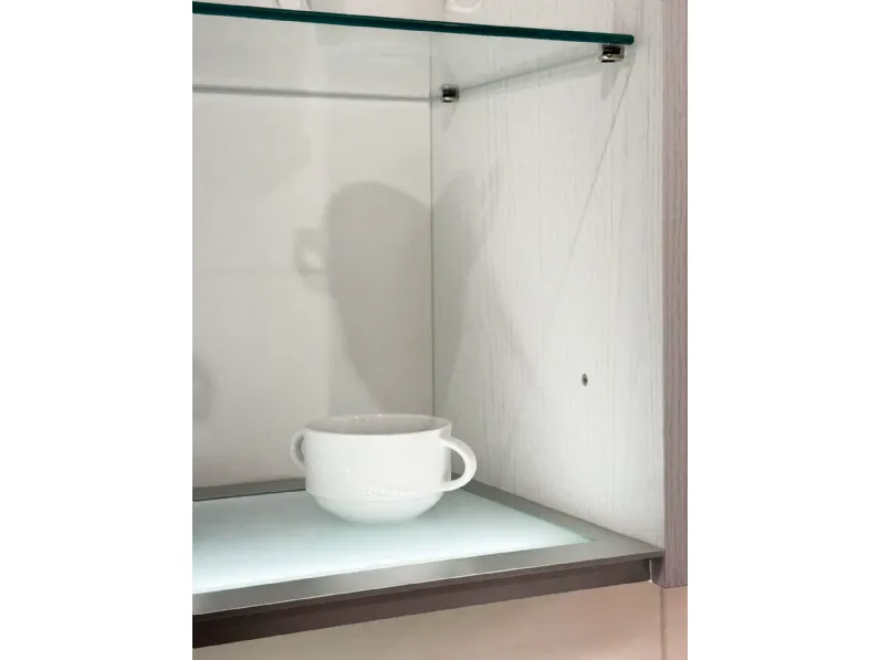 Cucina Opera ad angolo Colombini casa con uno sconto imperdibile