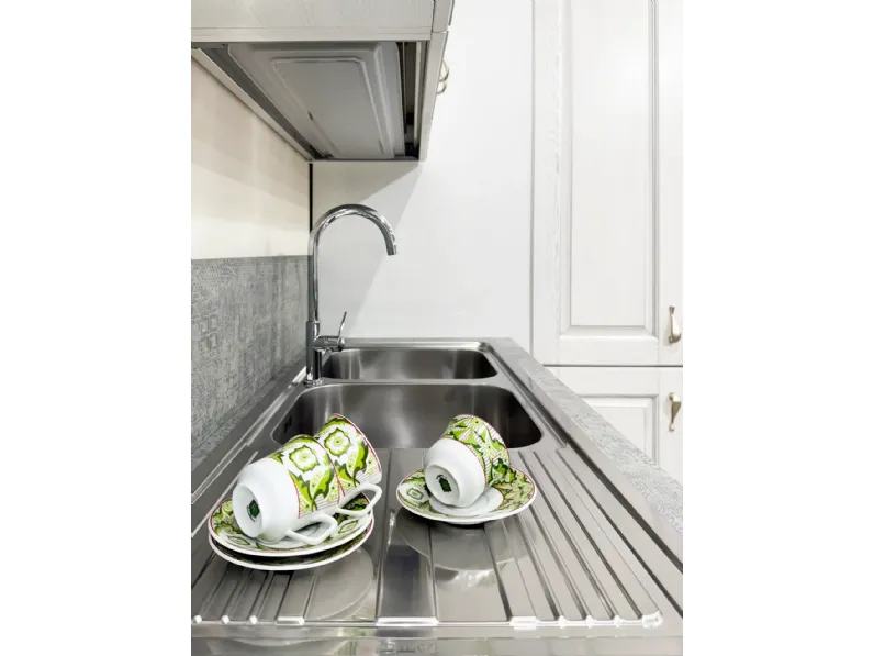 Cucina Opera ad angolo Colombini casa con uno sconto imperdibile