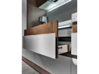 Cucina rovere chiaro design lineare Opera Tisettanta a soli 25000