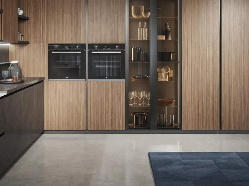 Cucina altri colori moderna ad angolo Domino Prima cucine a soli 6900 Euro