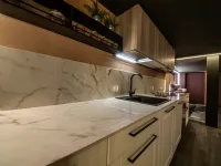 Cucina Prima cucine classica lineare bianca in legno Maya