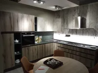 Cucina ad angolo moderna altri colori Gm cucine Profil rovere fossil a soli 4720