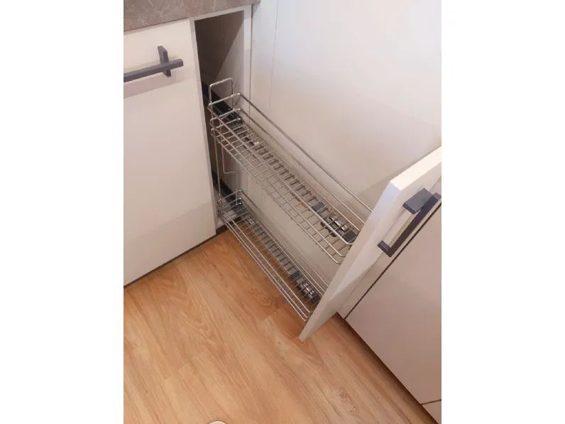 Cucina moderna ad angolo Quadra Colombini casa a prezzo ribassato
