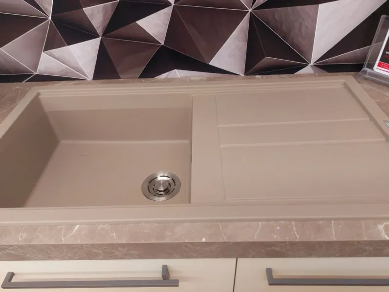 Cucina moderna ad angolo Quadra Colombini casa a prezzo ribassato