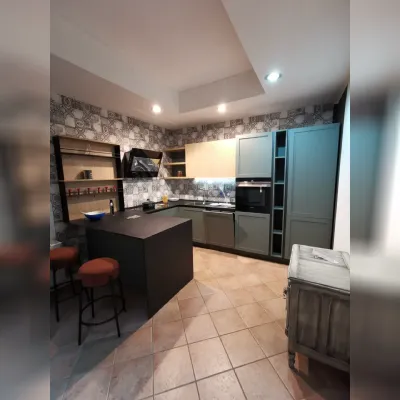 Cucina rovere chiaro moderna con penisola Gicinque Cucina gicinque mod prime a soli 4970 Euro