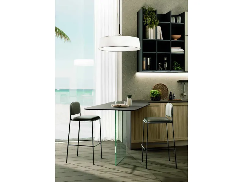 Scopri la cucina Penta / lungomare compo 12 di Colombini casa in OFFERTA OUTLET 