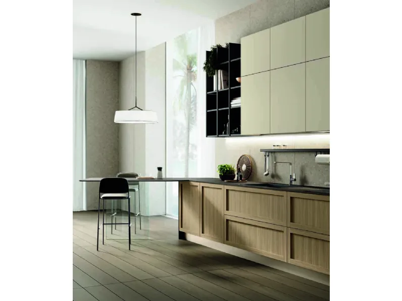 Scopri la cucina Penta / lungomare compo 12 di Colombini casa in OFFERTA OUTLET 