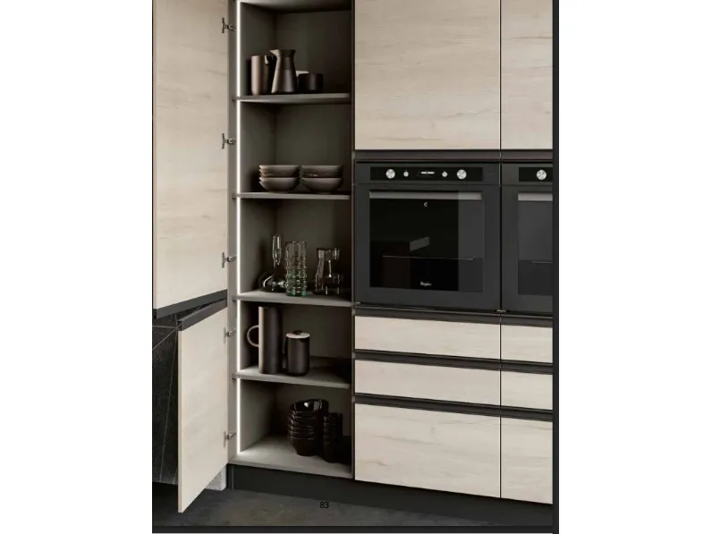 Cucina moderna con isola Positano Imab a prezzo ribassato
