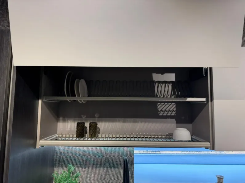 Cucina rovere moro moderna lineare Young Stosa in offerta