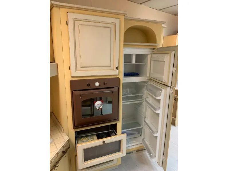 Cucina Zappalorto classica ad angolo altri colori in legno Savina
