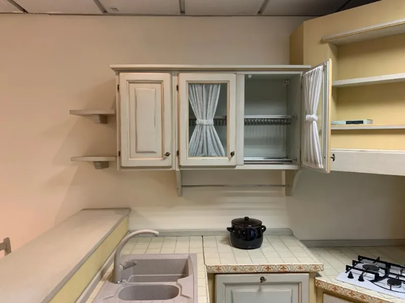 Cucina Zappalorto classica ad angolo altri colori in legno Savina