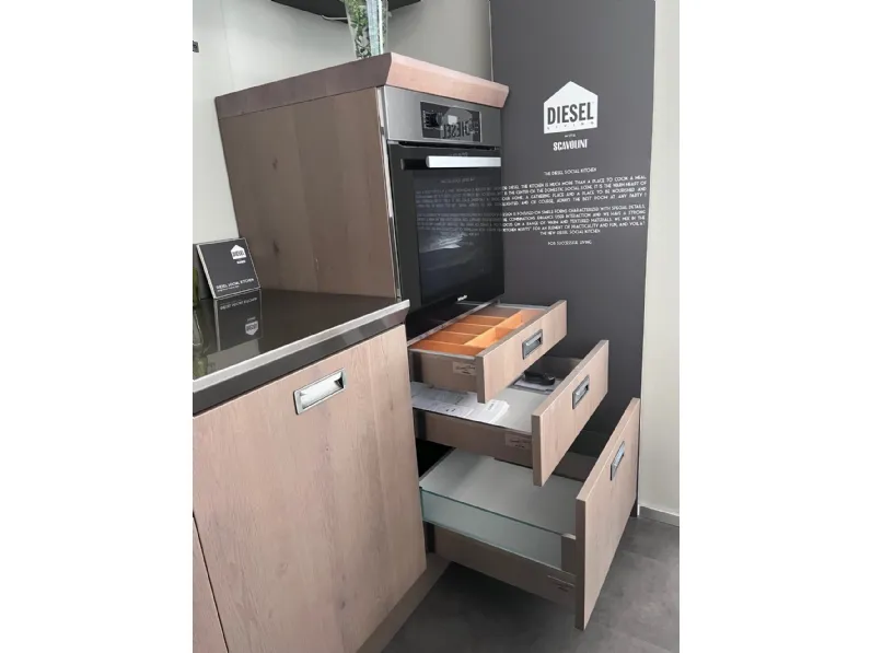 Cucina Scavolini Diesel social kitchen OFFERTA OUTLET sconto 52% 