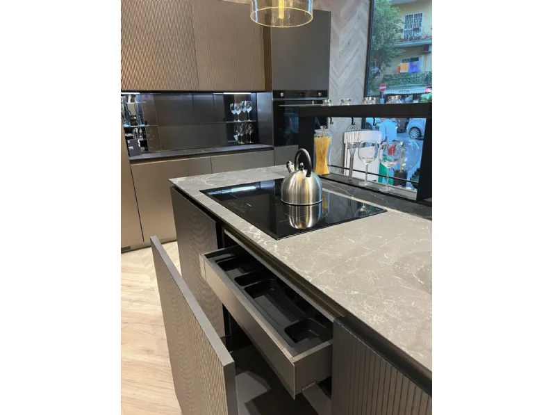 Cucina magnolia design ad isola Libra Scavolini a soli 17000€