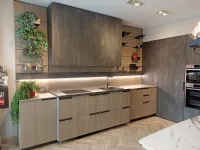 Cucina moderna ad angolo Mia Scavolini a prezzo ribassato