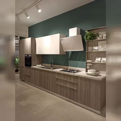 Cucina Scavolini moderna lineare altri colori in laminato opaco Urban