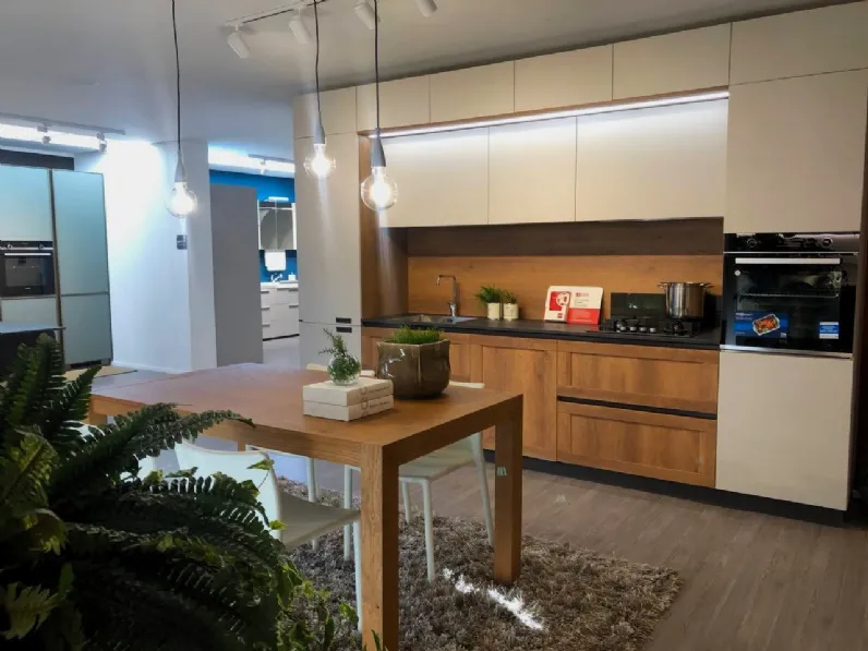 Cucina moderna lineare Evolution  Scavolini a prezzo scontato