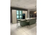 Cucina con isola design tortora Scavolini Regola a soli 21120 Euro