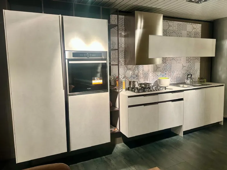 Cucina altri colori moderna lineare Snaidero Orange a soli 5900 Euro