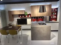 Cucina a PREZZI OUTLET in laminato lucido Veneta cucine -60%