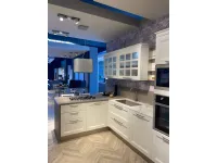 Cucina Beverly design bianca Stosa ad angolo scontata 69%