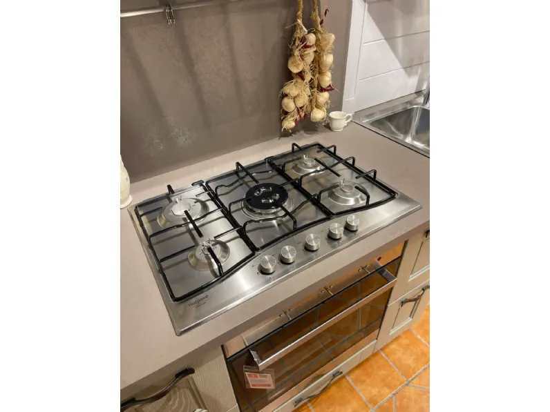 Cucina Cv 633 virginia  classica bianca Stosa ad angolo scontata 43%