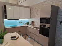 Cucina ad angolo in vetro a prezzo ribassato 50%