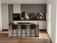 Cucina antracite moderna con isola Stosa Kaya isola a soli 8700 Euro