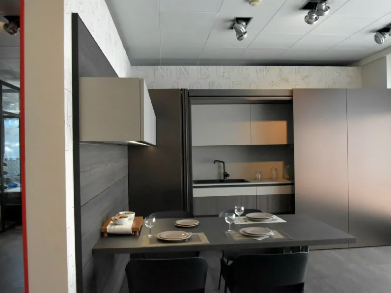 Cucina a prezzo ribassato ad angolo moderna Metropolis Stosa