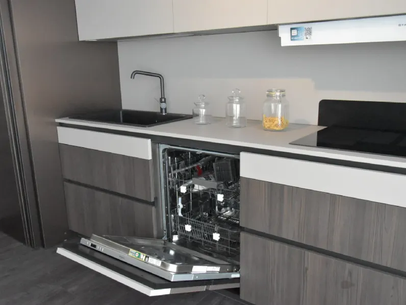 Cucina a prezzo ribassato ad angolo moderna Metropolis Stosa