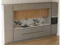 Cucina a prezzo scontato lineare moderna Kaya portale Stosa