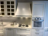 Cucina Beverly moderna bianca Stosa lineare scontata 50%