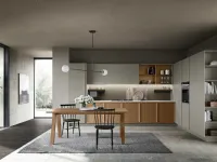 Cucina a PREZZI OUTLET in laminato opaco Stosa -30%