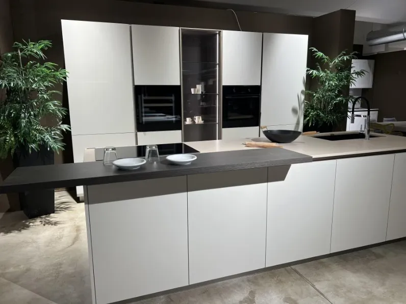Cucina con isola Stosa metropolis SCONTATA 55%