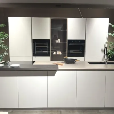 Cucina con isola Stosa metropolis SCONTATA 55%