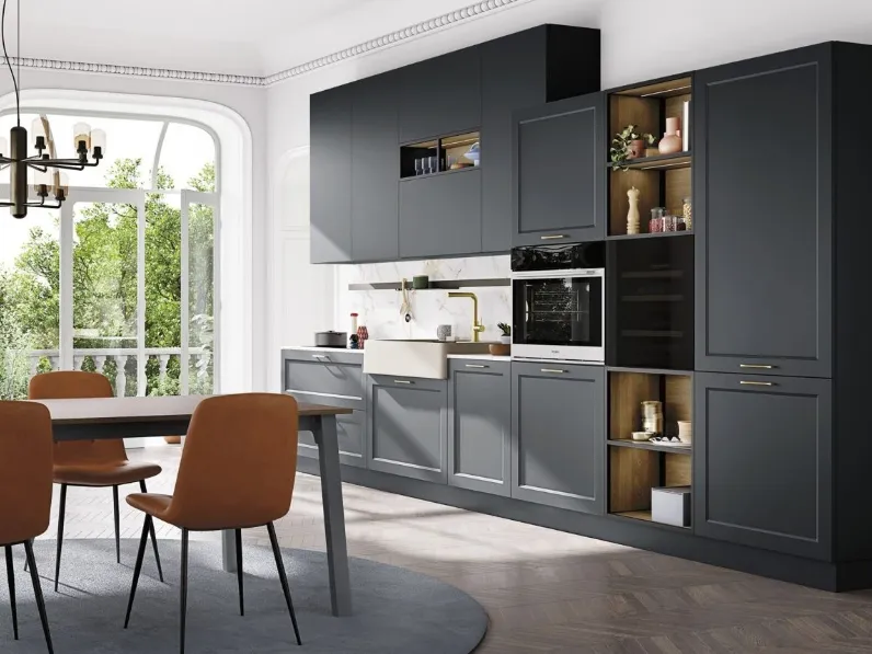 Cucina moderna lineare T44 Ar-due a prezzo scontato