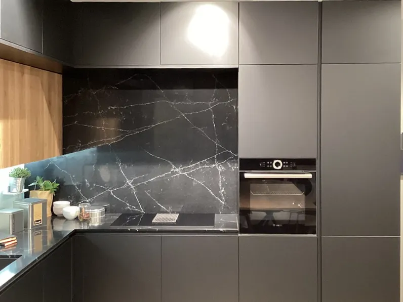 Cucina ad angolo in melaminico altri colori Tag seta a prezzo scontato