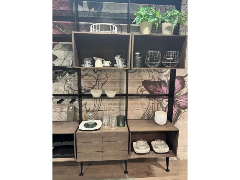 Cucina lineare Cesar The 50's SCONTATA 40%