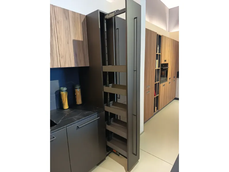 Cucina a PREZZI OUTLET in laminato materico Arredo3 -40%
